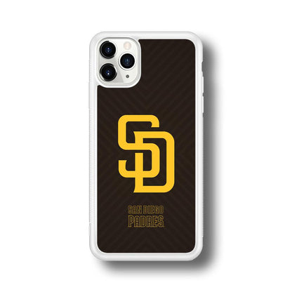 San Diego Padres Shape and Emblem iPhone 11 Pro Max Case-Oxvistore