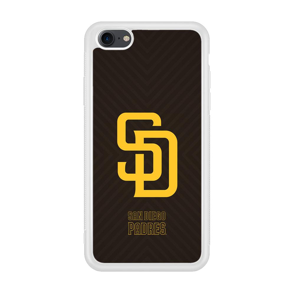 San Diego Padres Shape and Emblem iPhone 8 Case-Oxvistore