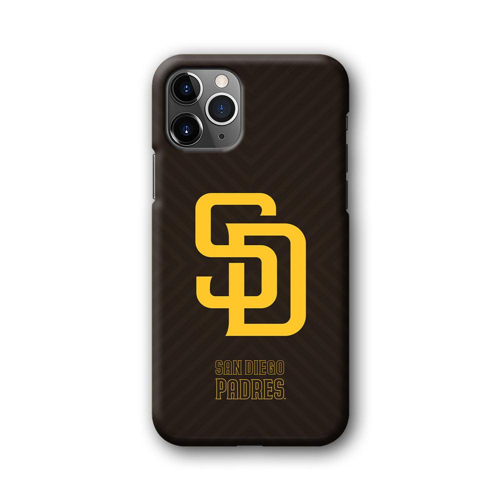 San Diego Padres Shape and Emblem iPhone 11 Pro Max Case-Oxvistore