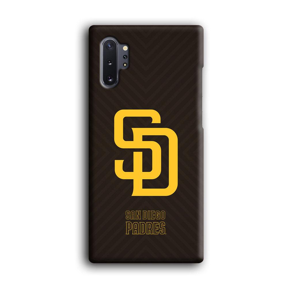 San Diego Padres Shape and Emblem Samsung Galaxy Note 10 Plus Case-Oxvistore