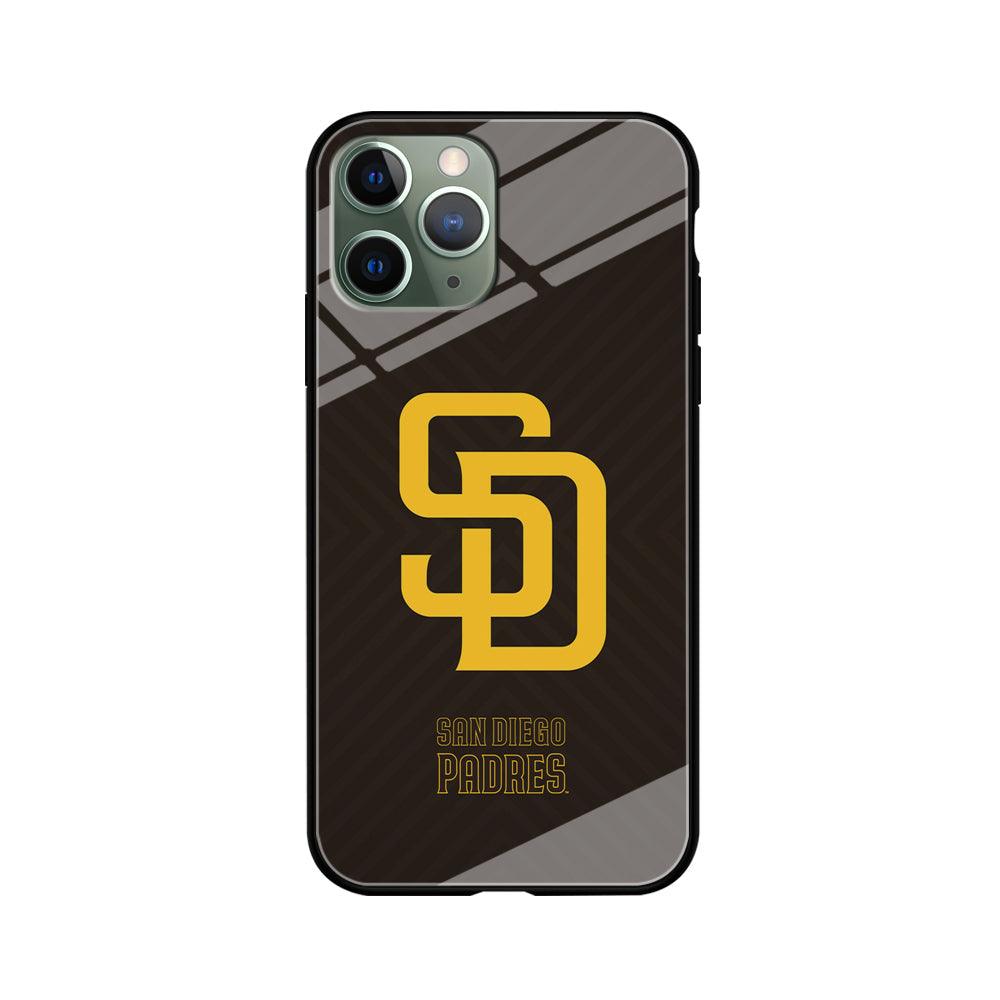 San Diego Padres Shape and Emblem iPhone 11 Pro Max Case-Oxvistore