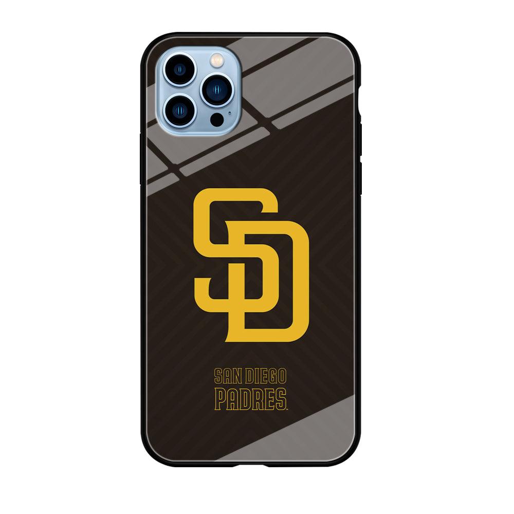 San Diego Padres Shape and Emblem iPhone 12 Pro Max Case-Oxvistore