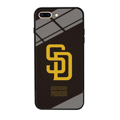 San Diego Padres Shape and Emblem iPhone 7 Plus Case-Oxvistore