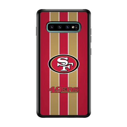 San Francisco 49ers Support for The Game Samsung Galaxy S10 Plus Case-Oxvistore