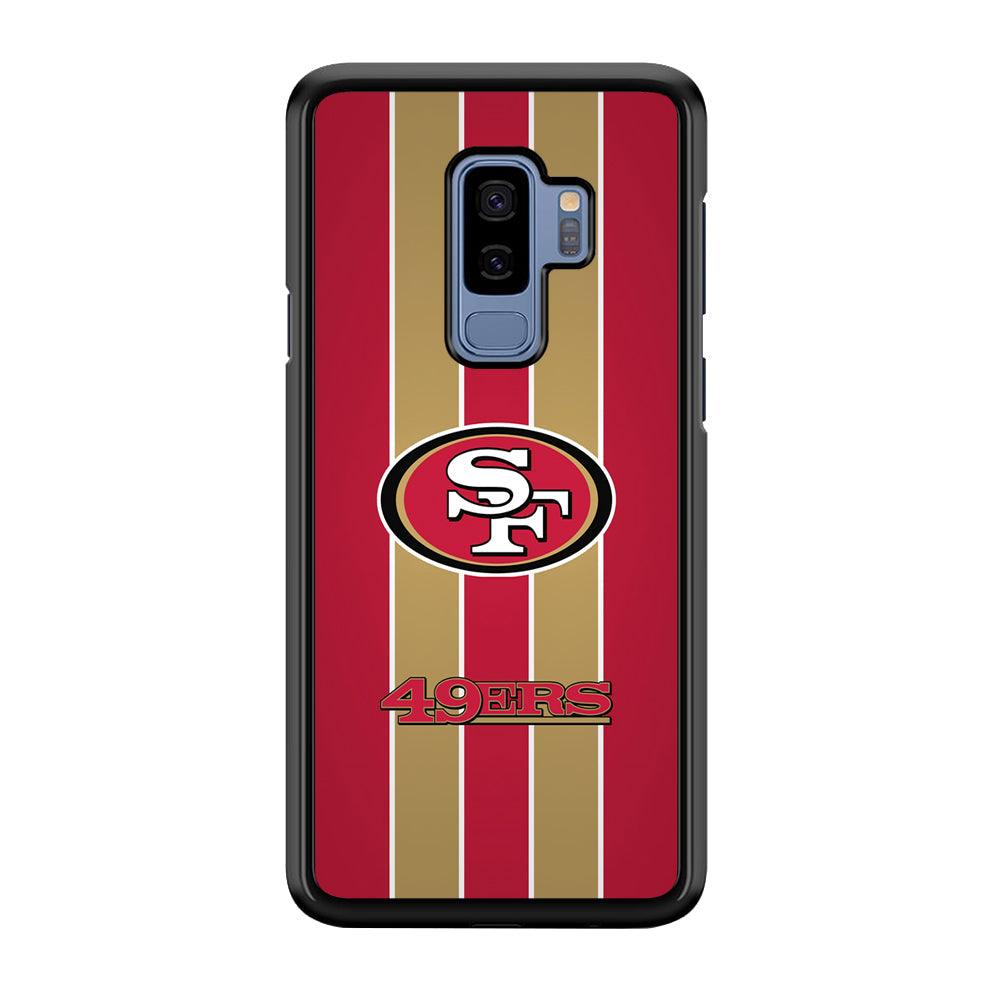 San Francisco 49ers Support for The Game Samsung Galaxy S9 Plus Case-Rubber Black (2D Case)-Oxvistore