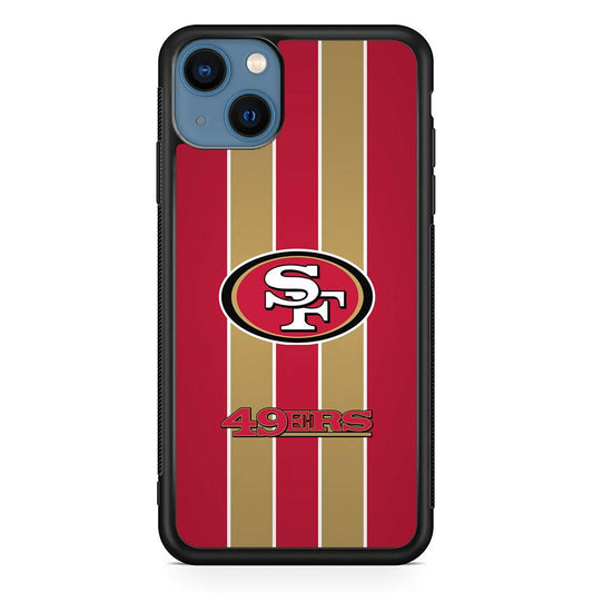 San Francisco 49ers Support for The Game iPhone 15 Case-Rubber Black (2D Case)-Oxvistore
