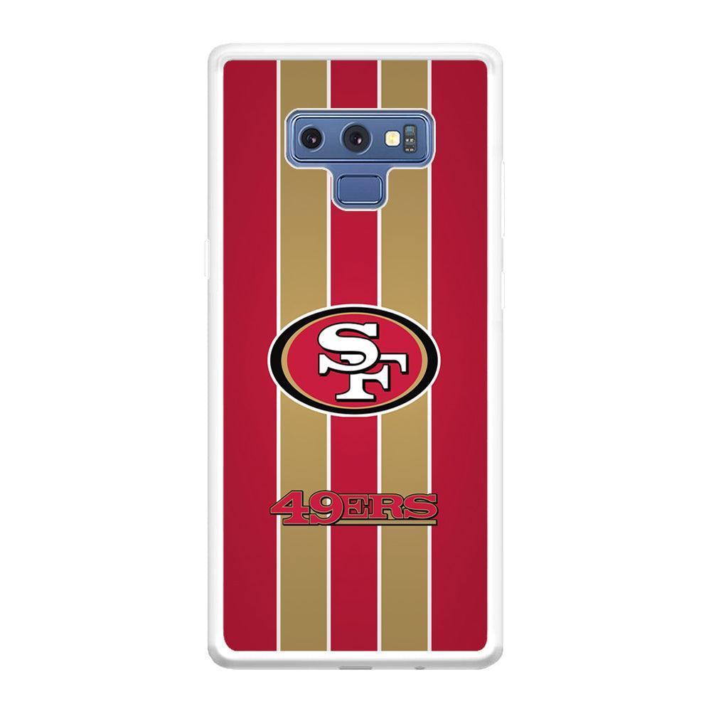 San Francisco 49ers Support for The Game Samsung Galaxy Note 9 Case-Oxvistore