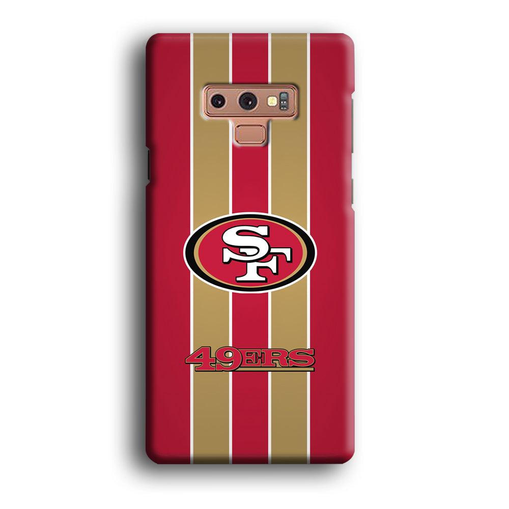 San Francisco 49ers Support for The Game Samsung Galaxy Note 9 Case-Oxvistore