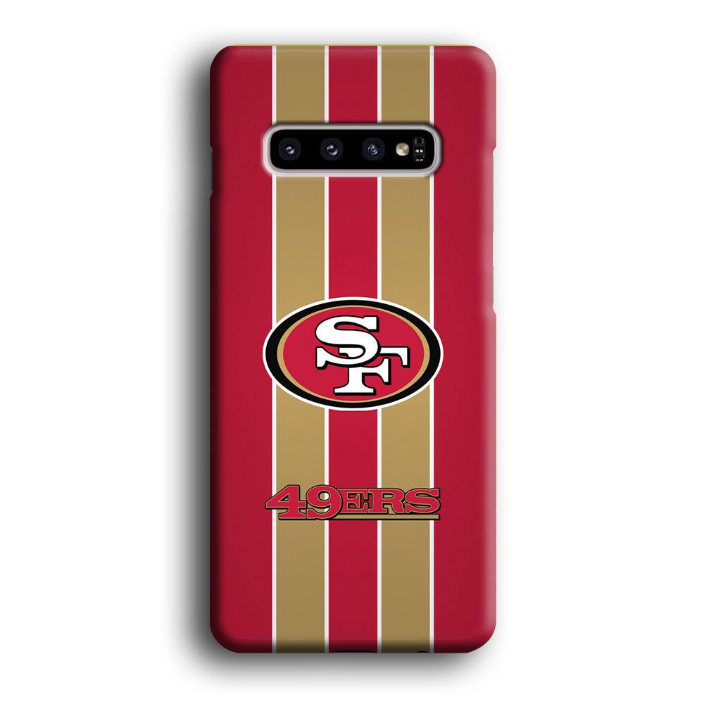 San Francisco 49ers Support for The Game Samsung Galaxy S10 Plus Case-Oxvistore