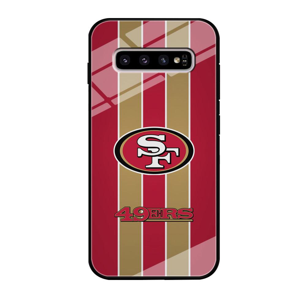 San Francisco 49ers Support for The Game Samsung Galaxy S10 Plus Case-Oxvistore