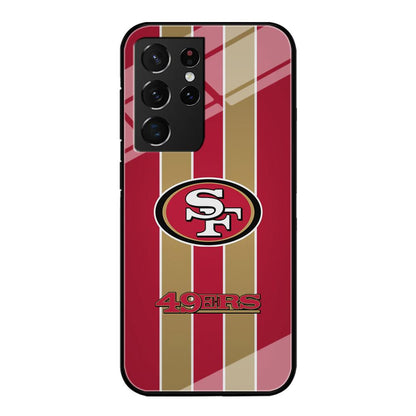 San Francisco 49ers Support for The Game Samsung Galaxy S21 Ultra Case-Oxvistore