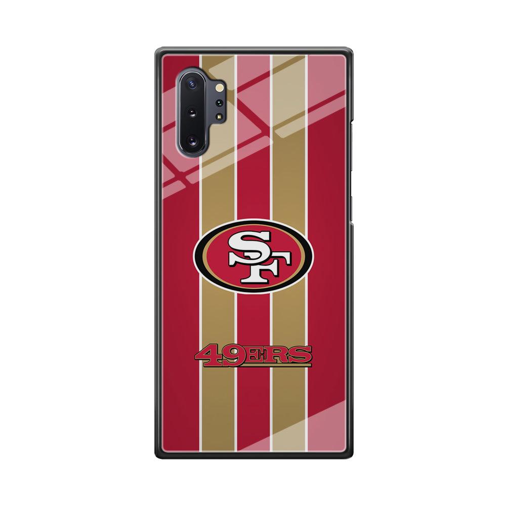 San Francisco 49ers Support for The Game Samsung Galaxy Note 10 Plus Case-Oxvistore