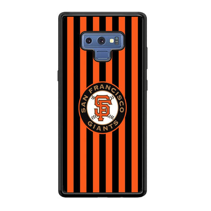 San Francisco Giants Emblem on Flag Samsung Galaxy Note 9 Case-Oxvistore