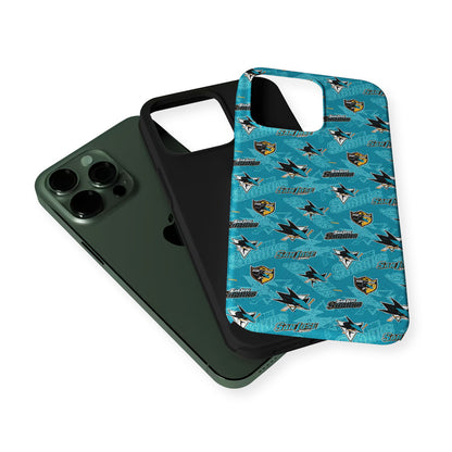 San Jose Sharks Pattern 2 in 1 Tough Phone Case