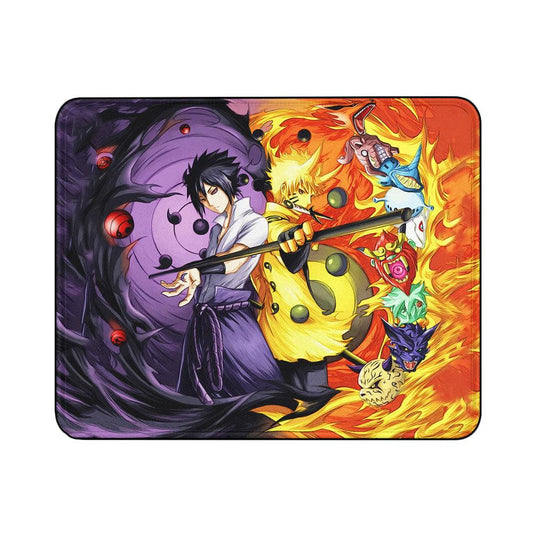 Sasuke Rinnegan Naruto Nine Tails Mouse Pads-18x21 CM-Oxvistore