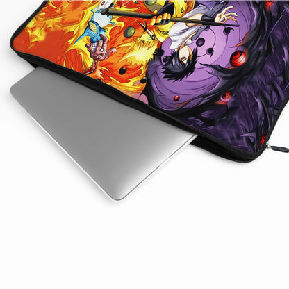 Sasuke Rinnegan Naruto Nine Tails Laptop Sleeve Protective Cover