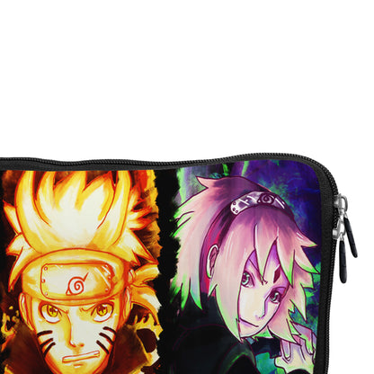 Sasuke, Naruto and Sakura Laptop Sleeve Protective Cover