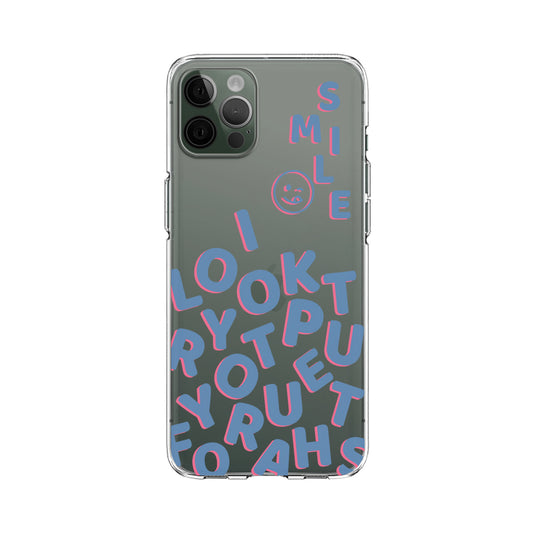 Say Good and Keep Smiling Clear Soft Case