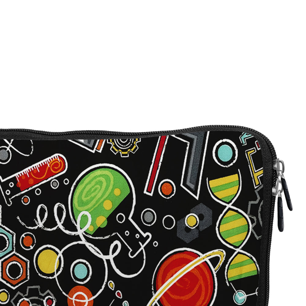 Science Chemistry Lab Molecules Laptop Sleeve Protective Cover