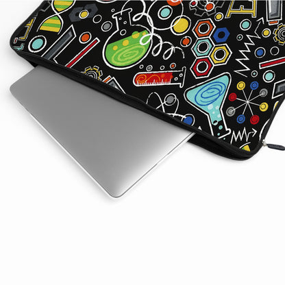 Science Chemistry Lab Molecules Laptop Sleeve Protective Cover