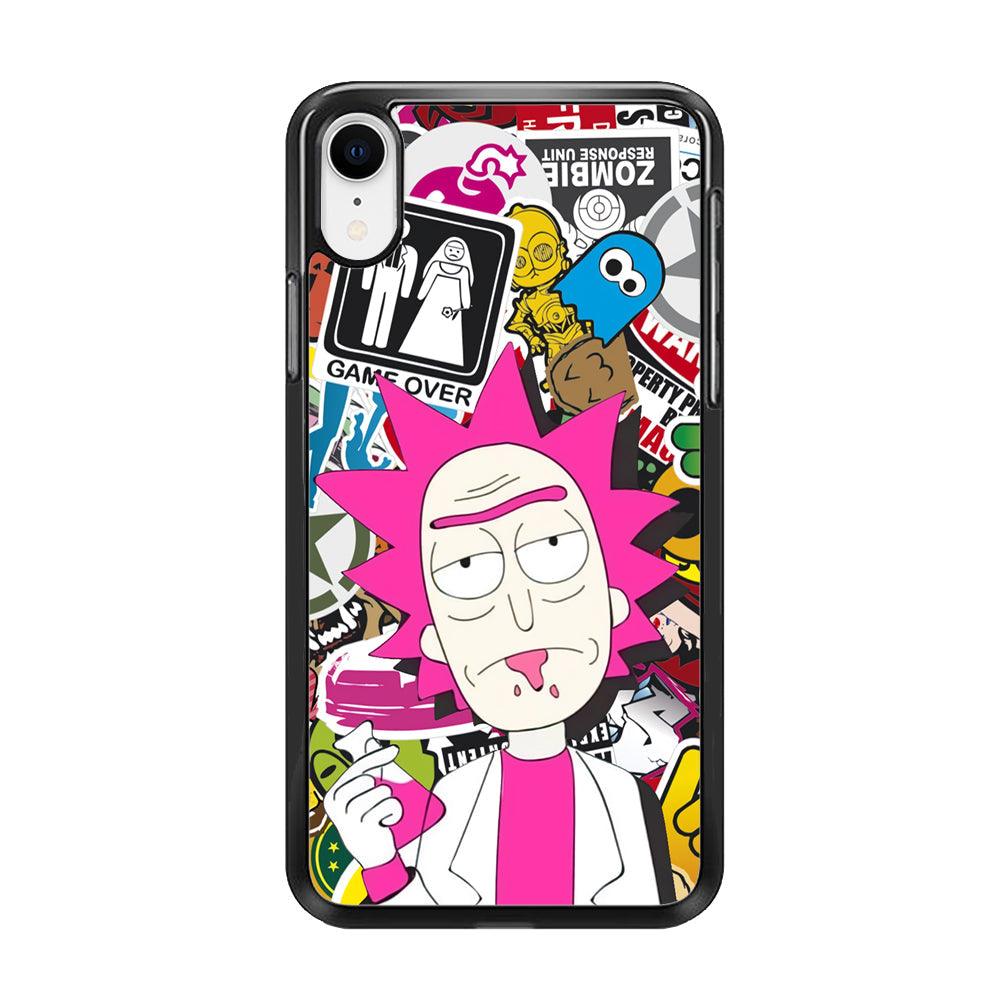 Science with Dr Sanchez iPhone XR Case-Rubber Black (2D Case)-Oxvistore