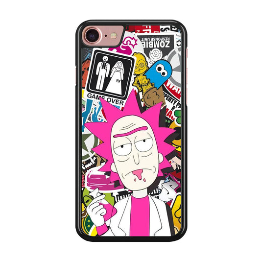 Science with Dr Sanchez iPhone 8 Case-Rubber Black (2D Case)-Oxvistore