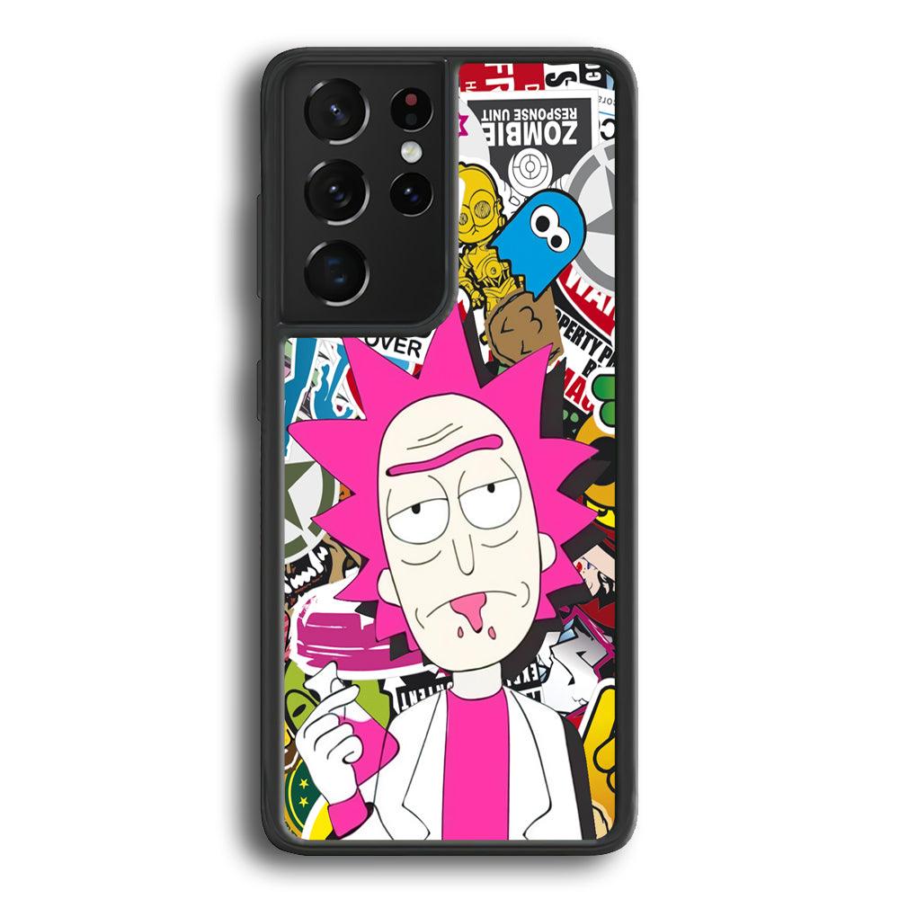 Science with Dr Sanchez Samsung Galaxy S24 Ultra Case-Rubber Black (2D Case)-Oxvistore