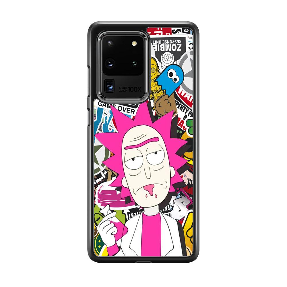 Science with Dr Sanchez Samsung Galaxy S20 Ultra Case-Rubber Black (2D Case)-Oxvistore