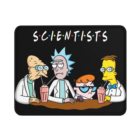 Scientist Friend Cartoon Mouse Pads-18x21 CM-Oxvistore