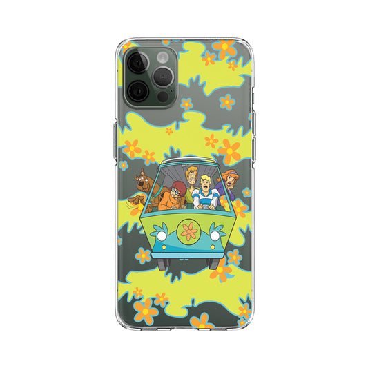 Scooby Doo Down a Scary Path Clear Soft Case