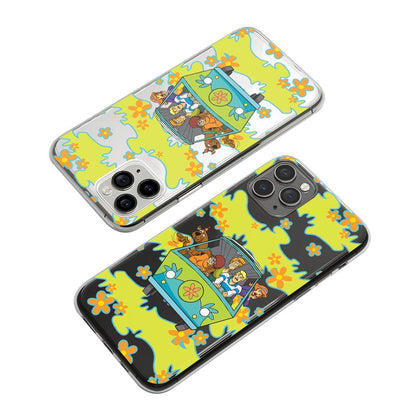 Scooby Doo Down a Scary Path Clear Soft Case-Oxvistore
