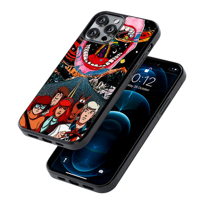 Scooby Doo Hippie Art 2D Rubber Phone Case