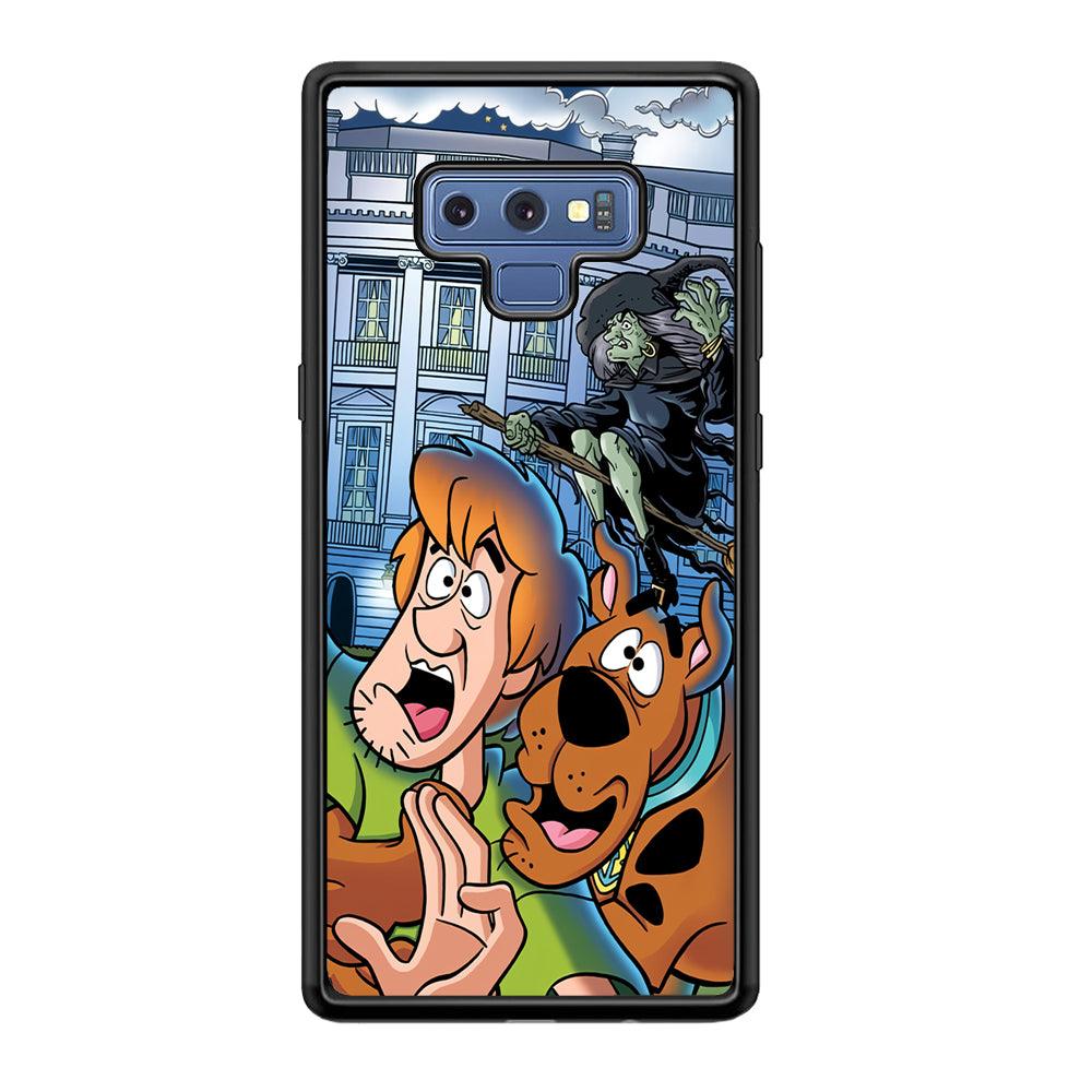 Scooby Doo Running From The Witch Samsung Galaxy Note 9 Case-Oxvistore