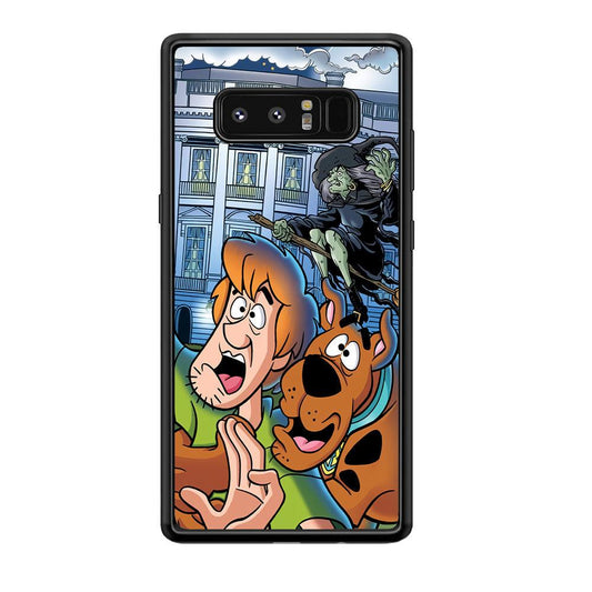 Scooby Doo Running From The Witch Samsung Galaxy Note 8 Case-Oxvistore