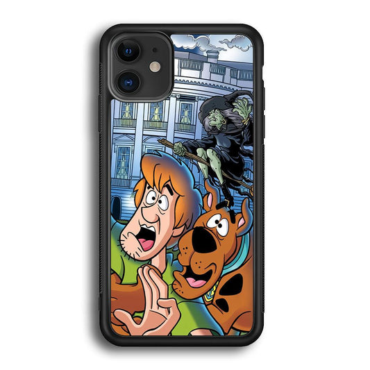 Scooby Doo Running From The Witch iPhone 12 Case-Oxvistore