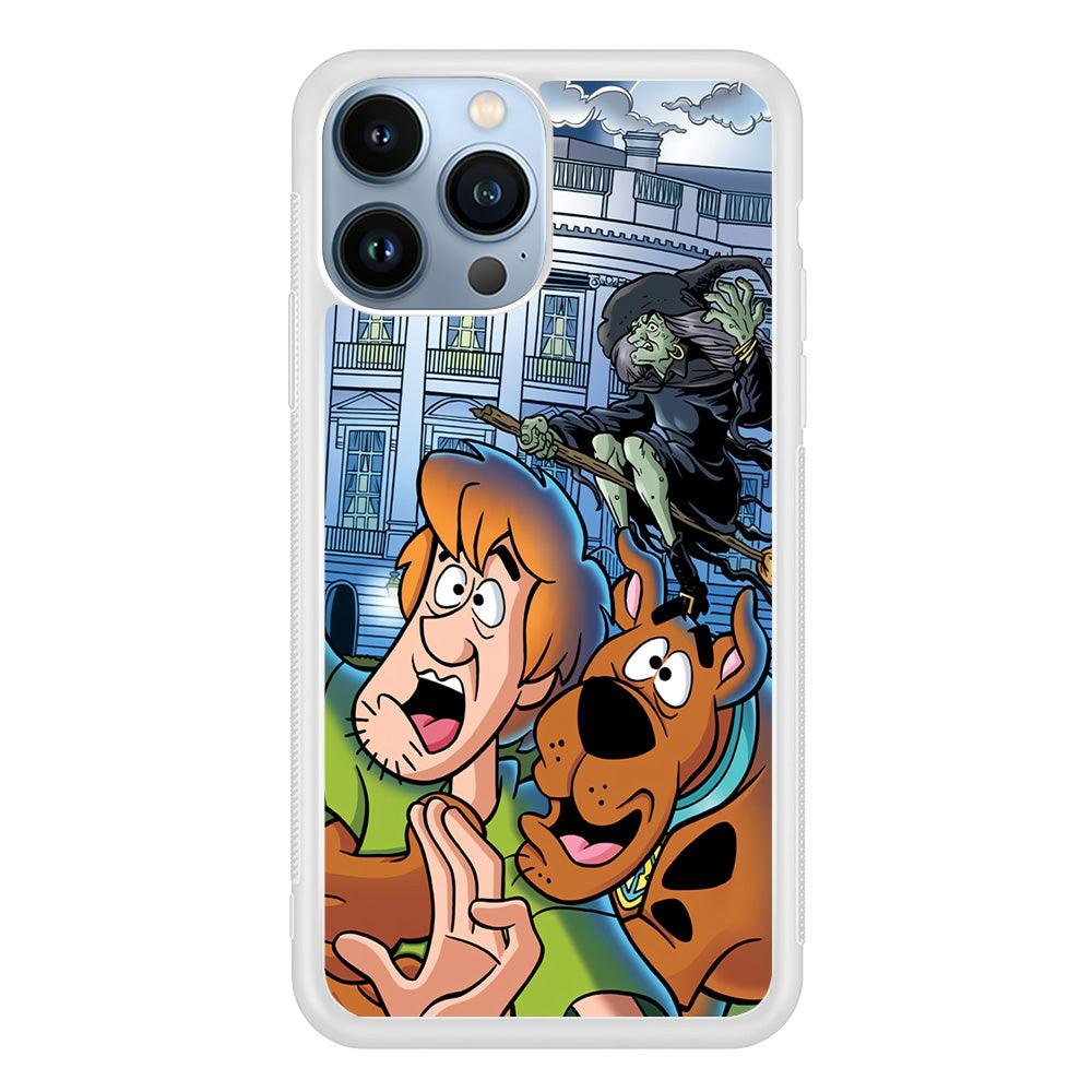 Scooby Doo Running From The Witch iPhone 14 Pro Max Case-Oxvistore