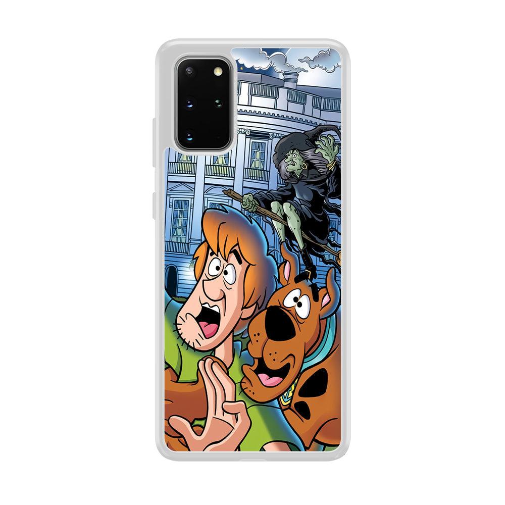 Scooby Doo Running From The Witch Samsung Galaxy S20 Plus Case-Oxvistore