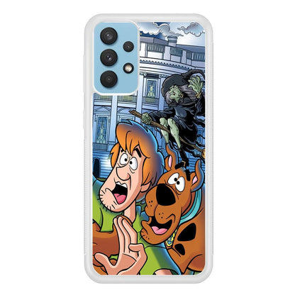 Scooby Doo Running From The Witch Samsung Galaxy A32 Case-Oxvistore