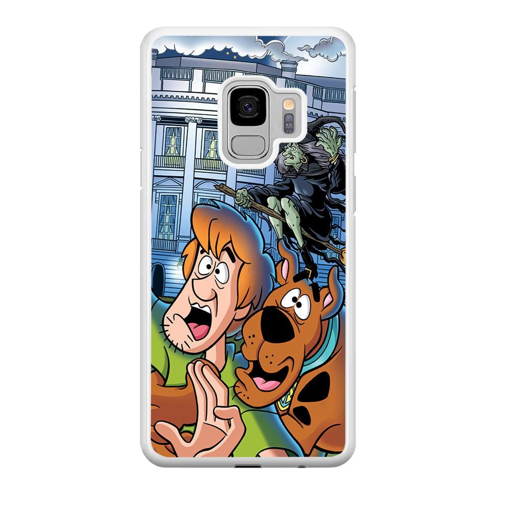 Scooby Doo Running From The Witch Samsung Galaxy S9 Case-Oxvistore