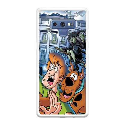 Scooby Doo Running From The Witch Samsung Galaxy Note 9 Case-Oxvistore