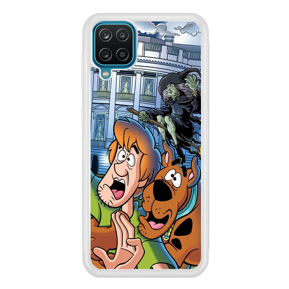 Scooby Doo Running From The Witch Samsung Galaxy A12 Case-Oxvistore