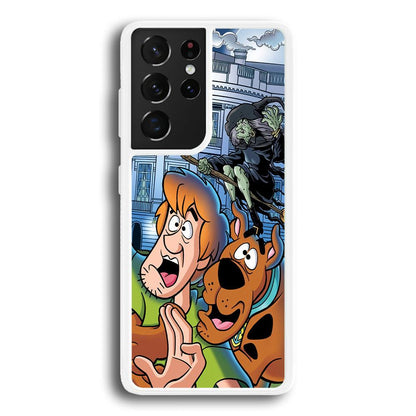 Scooby Doo Running From The Witch Samsung Galaxy S21 Ultra Case-Oxvistore