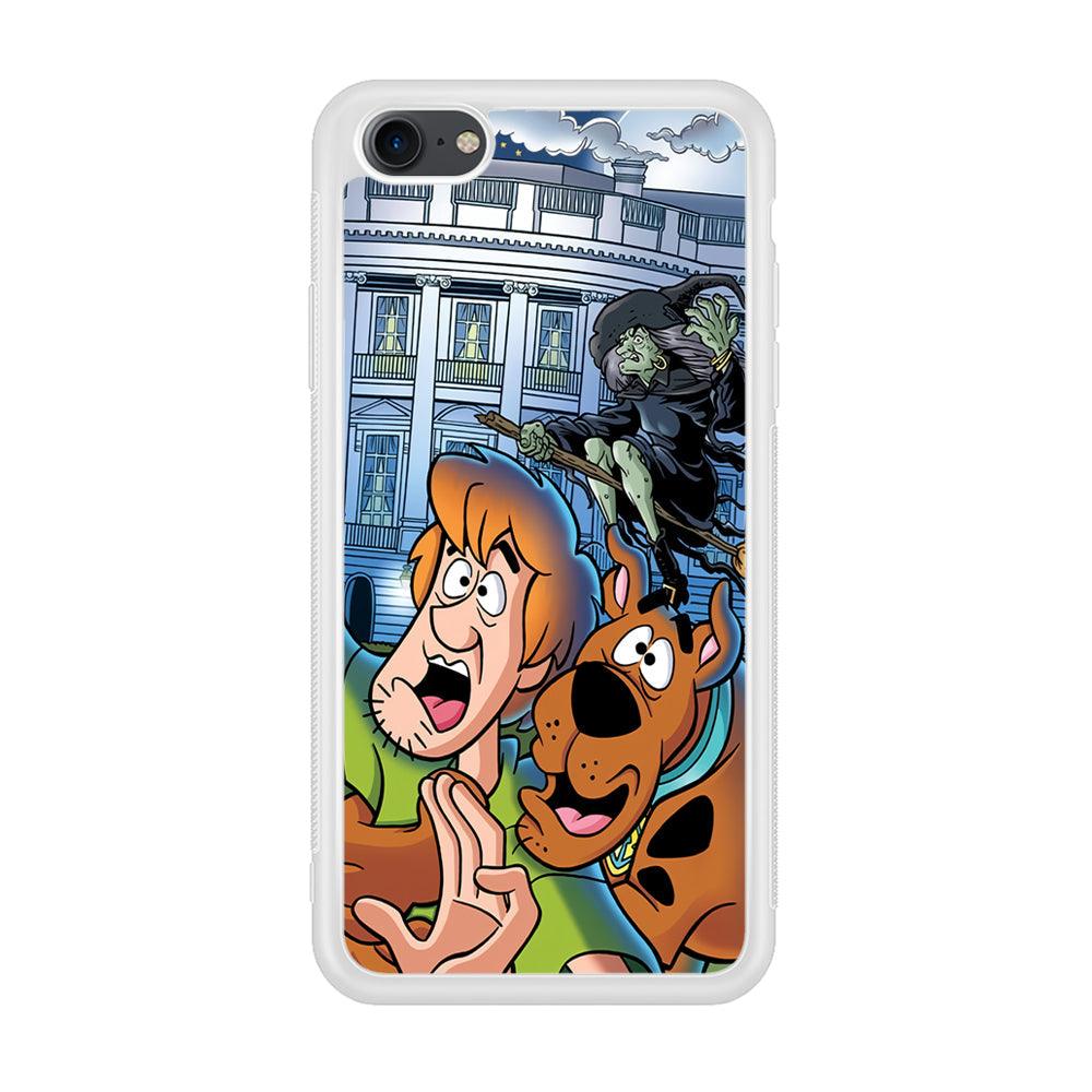 Scooby Doo Running From The Witch iPhone 8 Case-Oxvistore