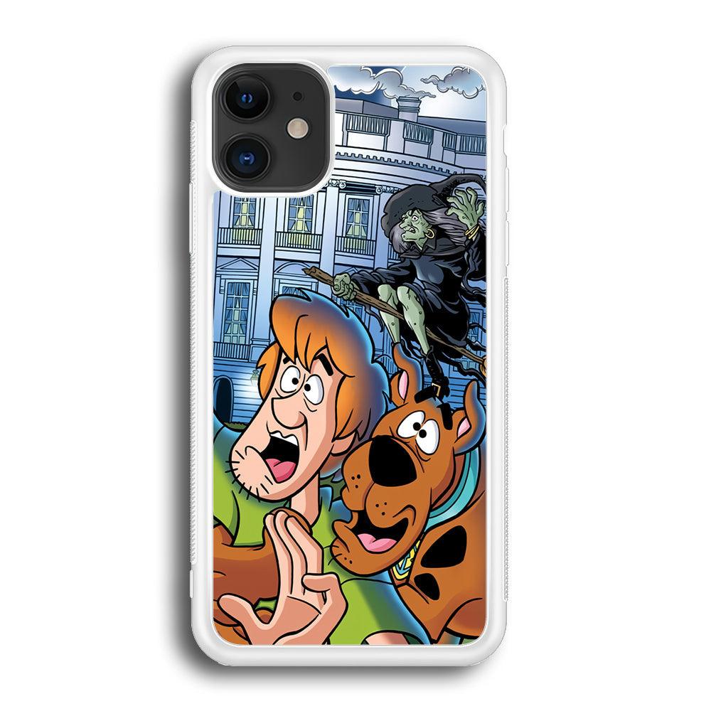 Scooby Doo Running From The Witch iPhone 12 Case-Oxvistore