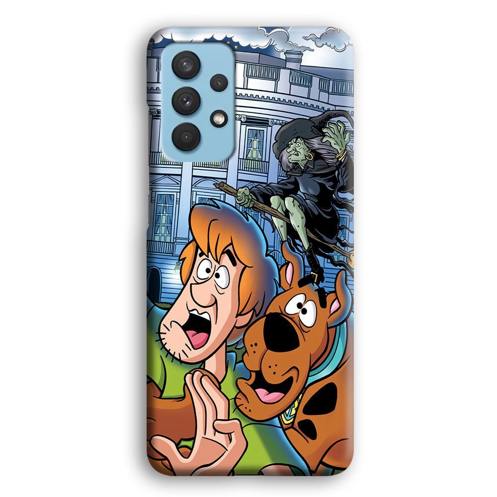 Scooby Doo Running From The Witch Samsung Galaxy A32 Case-Oxvistore