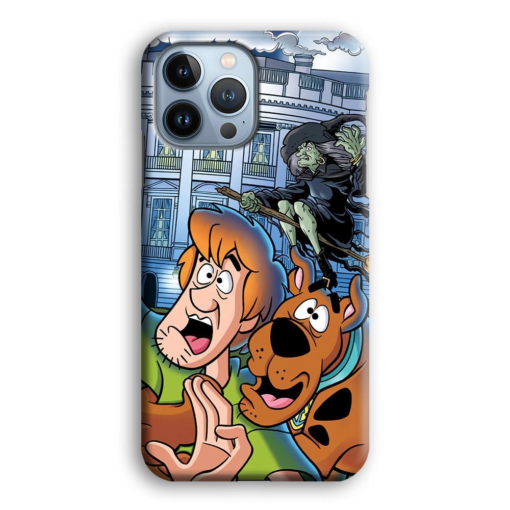 Scooby Doo Running From The Witch iPhone 13 Pro Case-Oxvistore