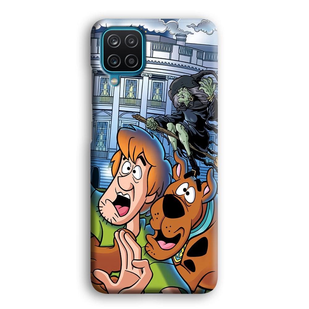 Scooby Doo Running From The Witch Samsung Galaxy A12 Case-Oxvistore