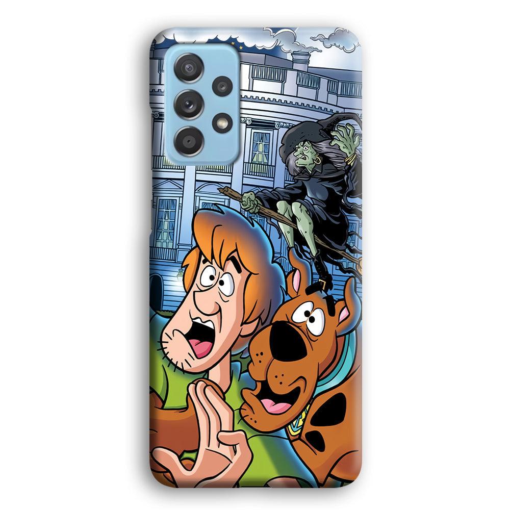 Scooby Doo Running From The Witch Samsung Galaxy A52 Case-Oxvistore