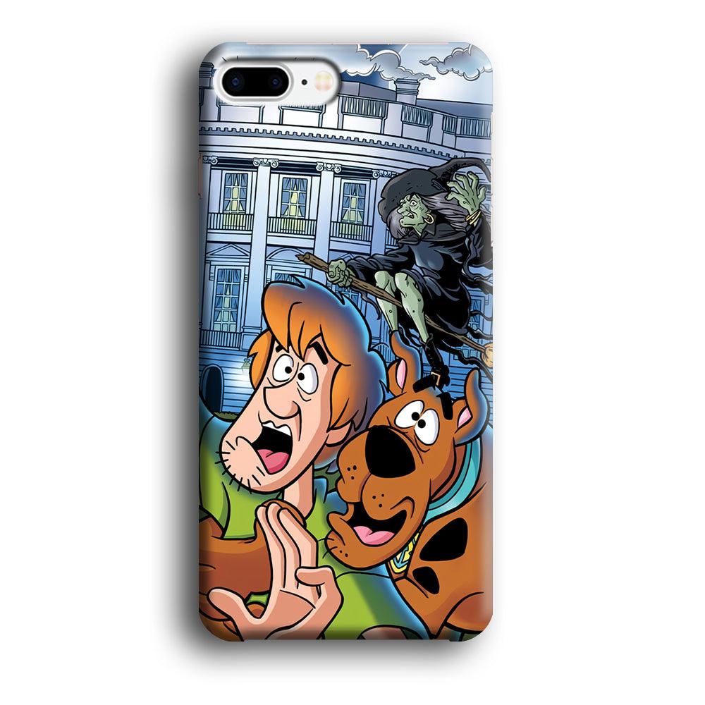 Scooby Doo Running From The Witch iPhone 8 Plus Case-Oxvistore