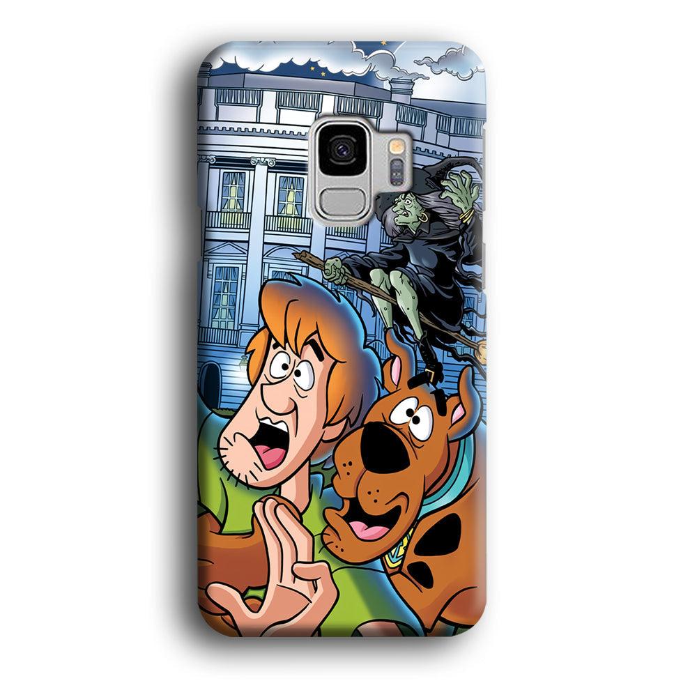 Scooby Doo Running From The Witch Samsung Galaxy S9 Case-Oxvistore